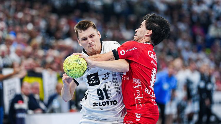 Dem THW Kiel wurd's richtig schwer gemacht.