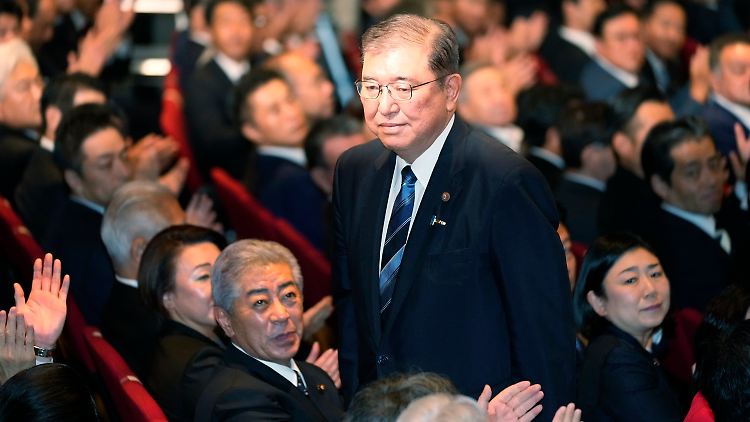 Shigeru Ishiba tritt die Nachfolge von Fumio Kishida als Premierminister Japans an. 