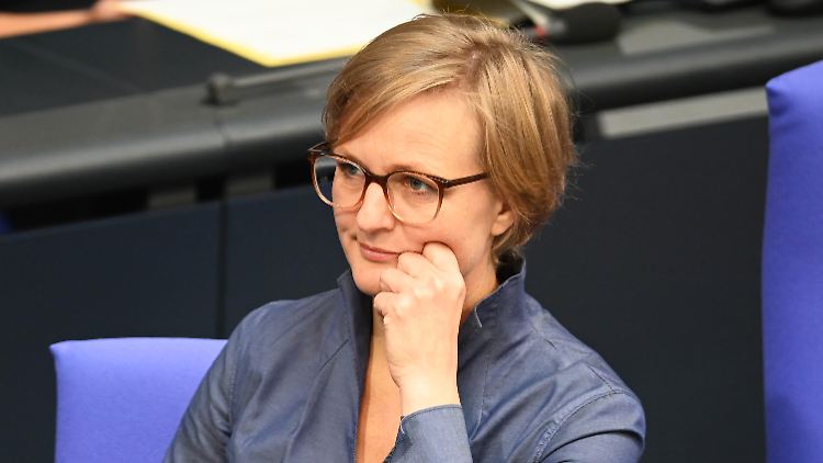 Von der parlamentarischen Staatssekretärin in den Bundesvorstand: Franziska Brantner.