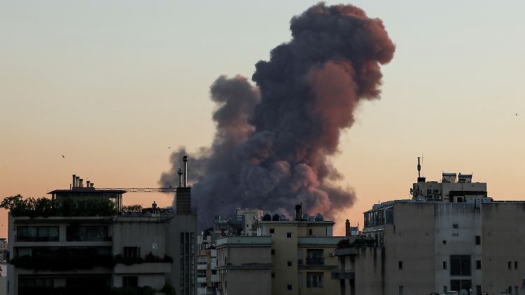 Der attackierte Vorort Dahieh befindet sich im Süden von Beirut.