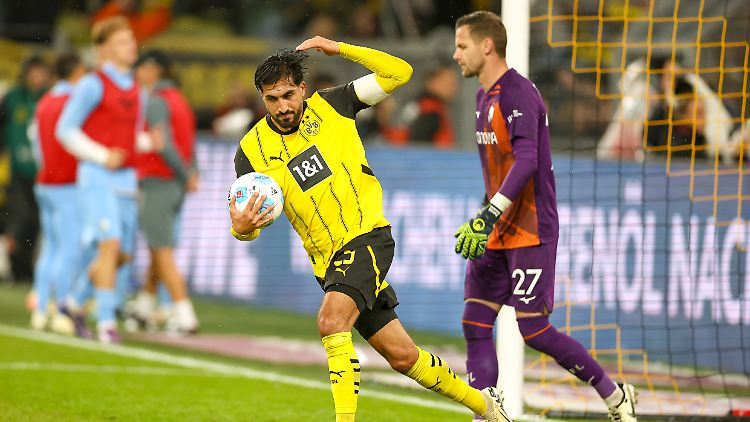 Emre Can glich aus, dann drehte der BVB das Spiel noch komplett.