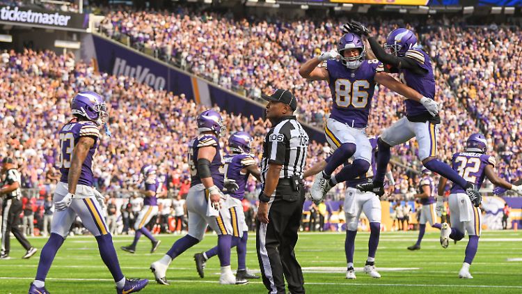 Wer soll die Minnesota Vikings derzeit nur aufhalten?