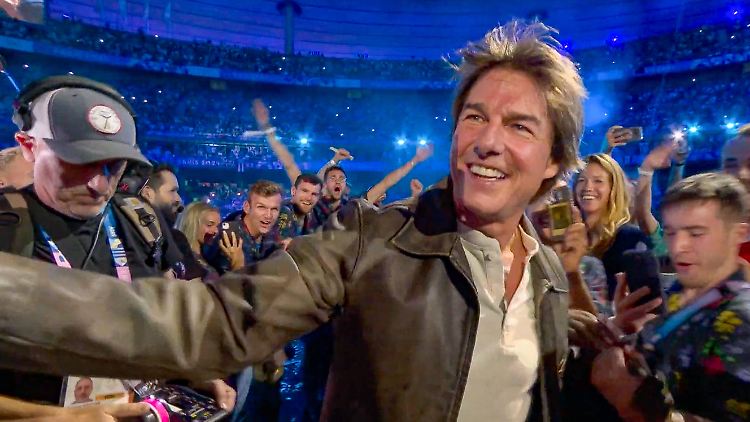 Überraschungsauftritt in Paris. Jetzt legt Tom Cruise in London nach.