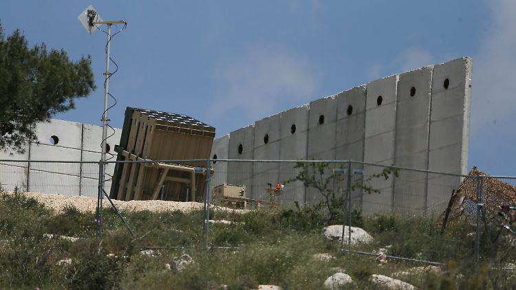 Iron-Dome-Batterie in der Nähe von Jerusalem: Die Einheiten können versetzt werden und sind daher für Feinde schwer auszurechnen.