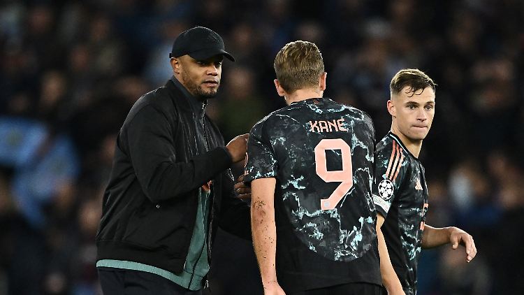 Kompany musste die erste Niederlage hinnehmen.
