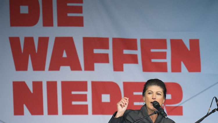 Sahra Wagenknecht und ihre Partei stellen Forderungen an CDU und SPD. 