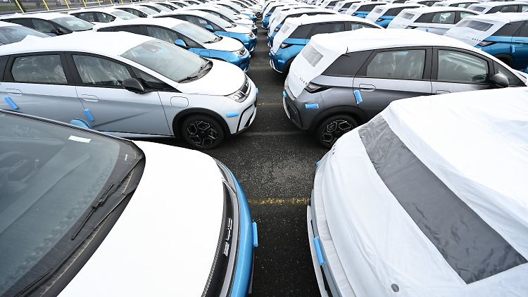 Deutschland konnte sich nicht mit seiner Position zu Strafzöllen auf E-Autos aus China durchsetzen.