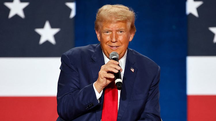 Rät Israel zu einem harten Schlag gegen den Iran: Ex-US-Präsident Trump. 