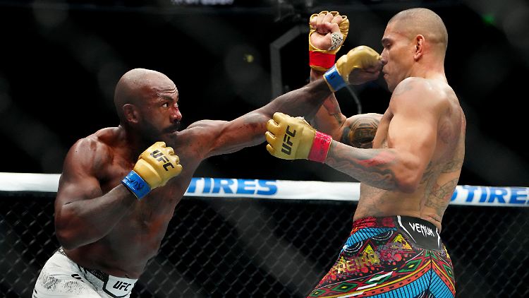 Khalil Rountree (l.) hatten einen Reichweitennachteil gegen Champion Pereira.