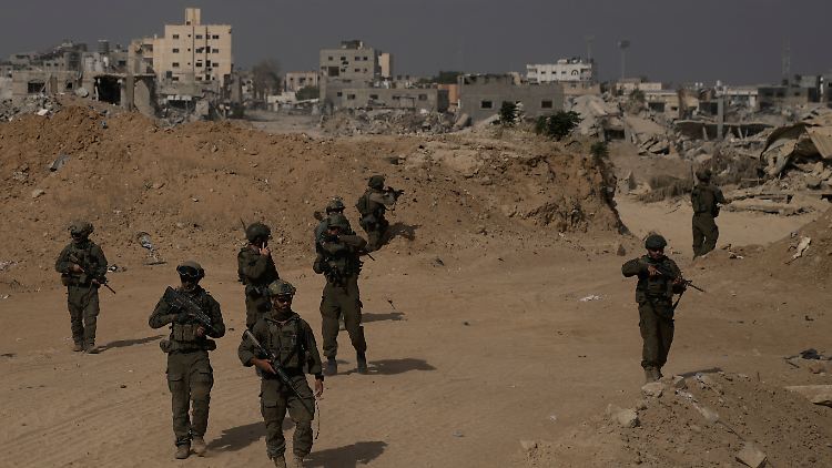 Israelische Soldaten während einer Bodenoperation im südlichen Gazastreifen im September 2024.
