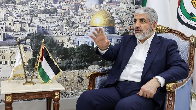 Chaled Meschaal war von 1996 bis 2017 oberster Hamas-Anführer, heute lebt der 68-Jährige im Exil. 