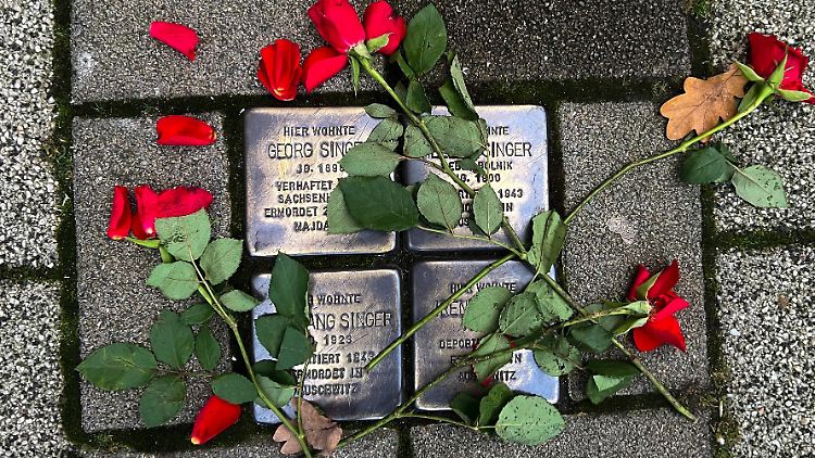 In Zeitz wurden alle Stolpersteine gestohlen.