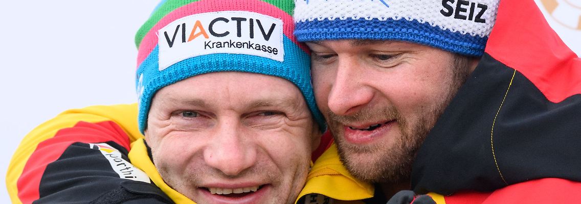 Zwischen Francesco Friedrich (links) und Johannes Lochner herrscht neuerdings Stunk.