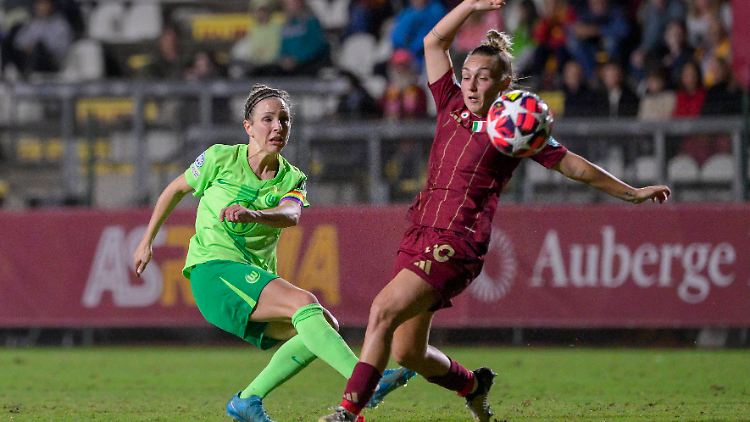 Auch Svenja Huth konnte die Niederlage des VfL Wolfsburg nicht verhindern.