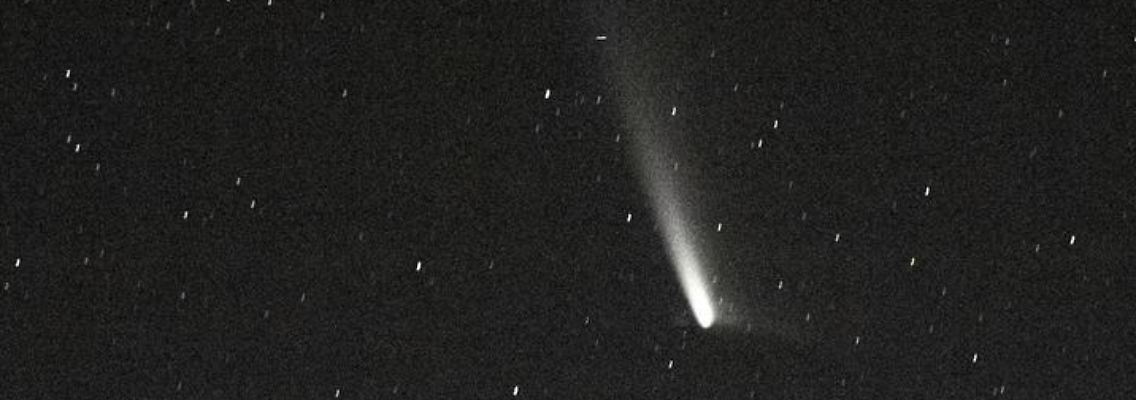 Der Komet Tsuchinshan-Atlas soll in den nächsten Tagen mit bloßen Tagen zu sehen sein.