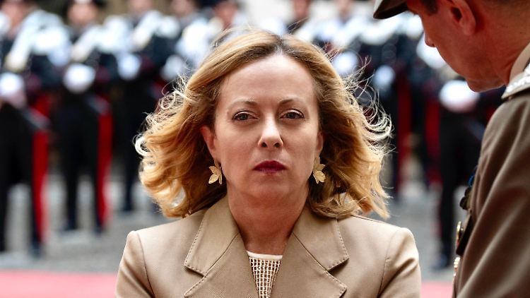 "Dies ist eine Form von Gewalt gegen Frauen", sagte Italiens Ministerpräsidentin Giorgia Meloni.  