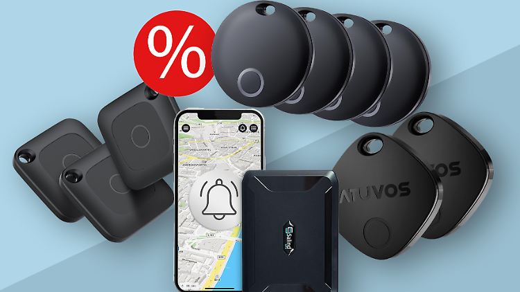 Die AirTags von Apple sind recht teuer – günstiger geht es mit diesen Apple-kompatiblen Trackern am Amazon Prime Day.