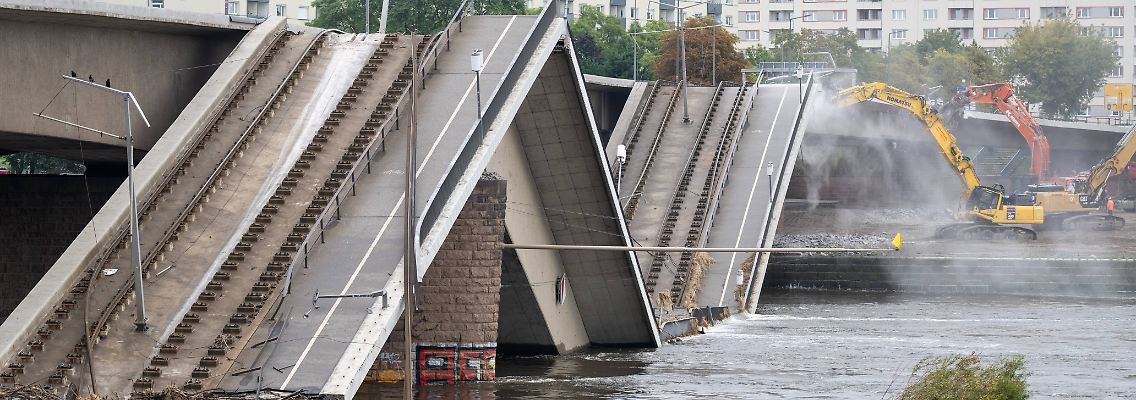 Der Einsturz der Carolabrücke sorgte für eine breite Diskussion über den Zustand der deutschen Infrastruktur.