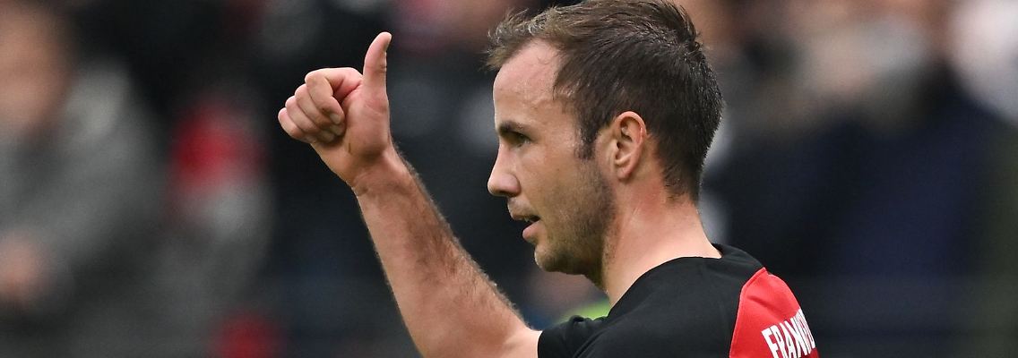 Götze gehörte zu den Torschützen beim 3:1-Testspielsieg der Frankfurter gegen Union Luxemburg.