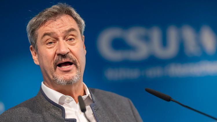 Der Zuzug ist laut CSU-Chef Söder "zu viel und nicht mehr stemmbar".