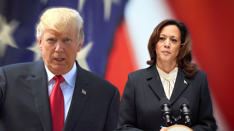 Donald Trump und Kamala Harris gehen unterschiedlich mit ihren Gesundheitsdaten um.