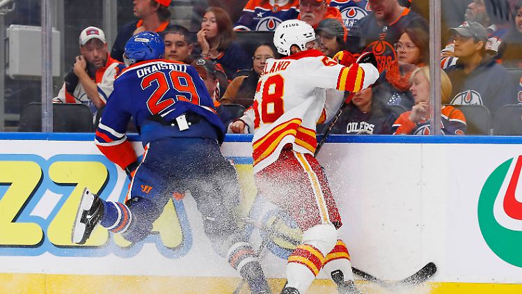 Ein harter Abend für Leon Draisaitl und seine Oilers.