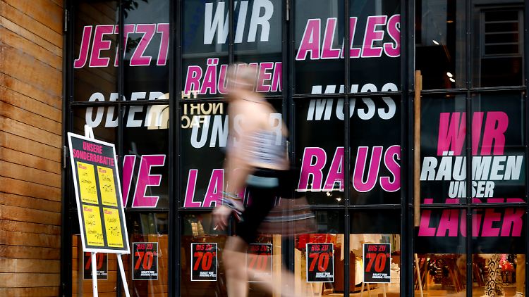 In deutschen Innenstädten sind die Folgen der Krise augenfällig.