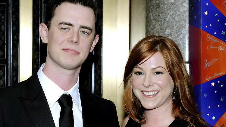 Nun Eltern: Samantha Bryant und Colin Hanks.