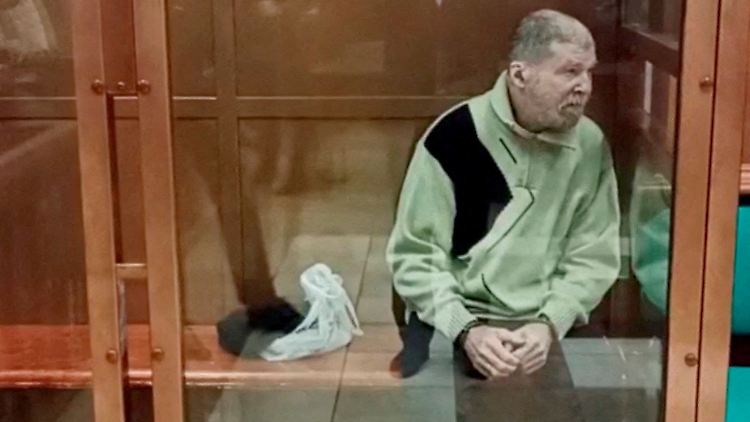 Stephen Hubbard wirkte vor Gericht blass und schwach. Er hatte zu diesem Zeitpunkt bereits zweieinhalb Jahre russische Haft hinter sich. 