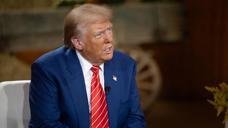 Bei einem Bürgerdialog stellte sich Trump den Fragen des rein weiblichen Publikums.