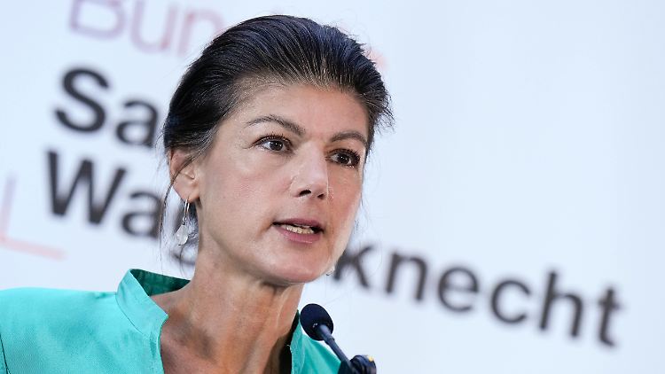 Sahra Wagenknecht erhöht den Druck in den Gesprächen zur Regierungsbildung.