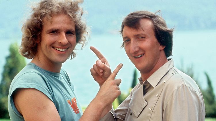 Da müssen sich Thomas Gottschalk und Mike Krüger an die eigene Nase packen: Ihr Drehbuch kommt nicht an. (Promobild für "Die Supernasen" 1983)