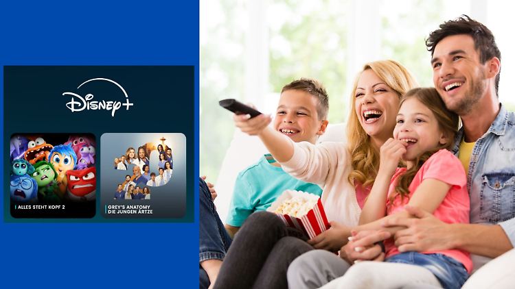 Internet-Fernsehen mit weit über 200 Sendern plus Disney+: Dieser Neun-Euro-Deal ist top.
