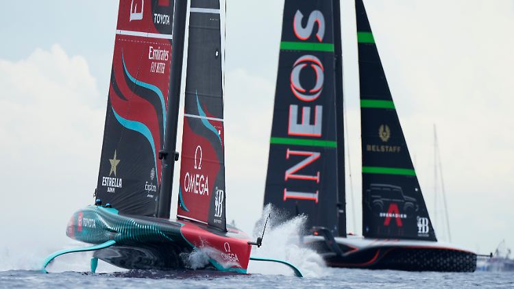 Das Emirates Team Neuseeland braucht nur noch einen Sieg bis zur Titelverteidigung.