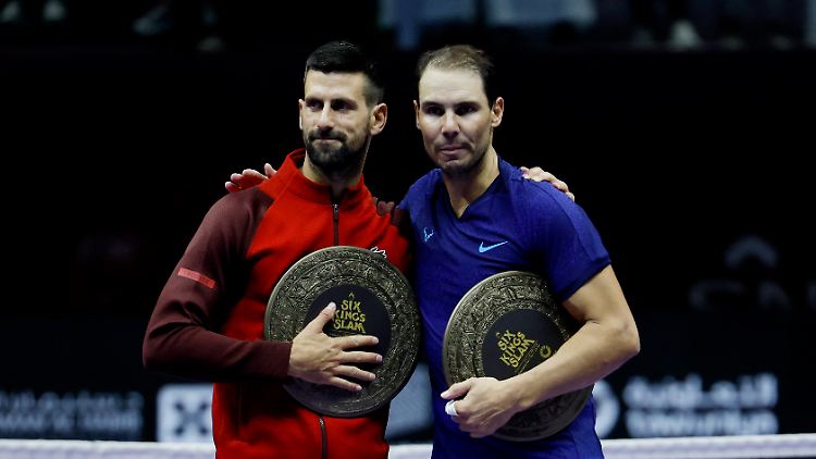 Zwei Legenden spielten ihr letztes Duell.