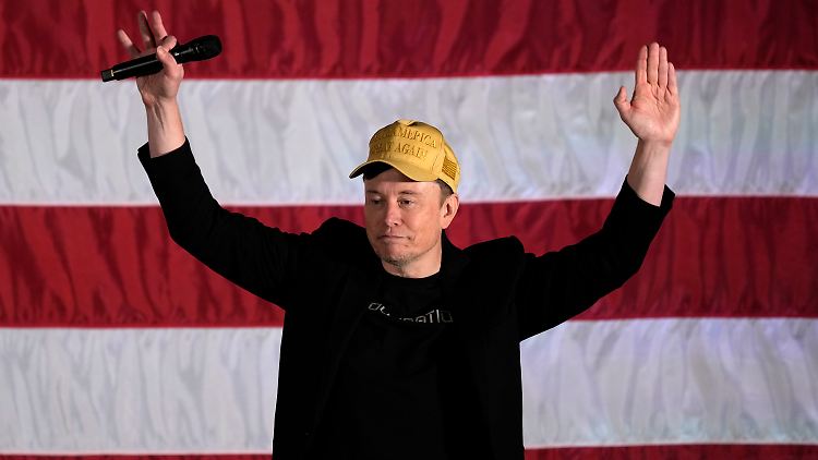 Jeden, der gegen die Grundwerte der USA sei, wünscht Elon Musk "zum Teufel".