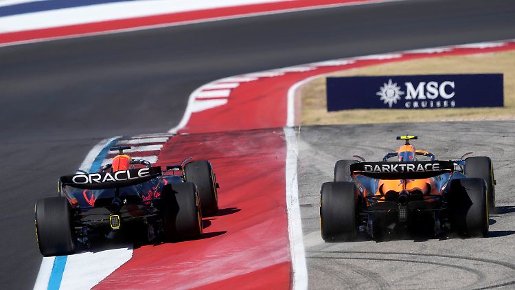 Norris und Verstappen schenkten sich nichts.