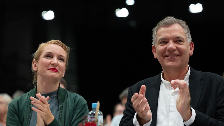 Ines Schwerdtner und Jan van Aken wurden am vergangenen Wochenende zur neuen Bundesspitze der Linken gewählt.