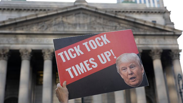 Gegen Donald Trump laufen etliche Gerichtsverfahren, unter anderem wegen Verschwörung gegen die USA.
