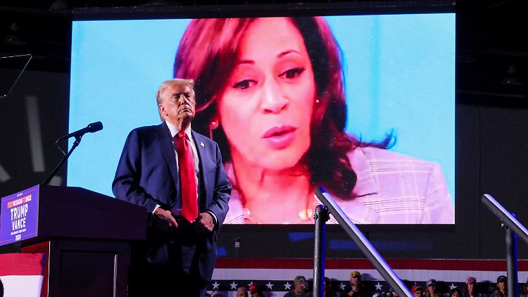 Verliert Trump die Wahl, wird er künftig viel Zeit im Gerichtssaal statt auf der Bühne verbringen. 