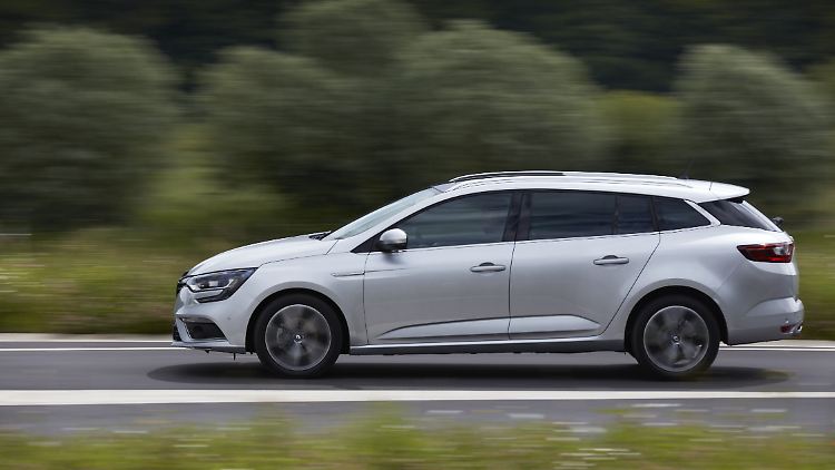 Die Grandtour genannte Kombiversion des Renault Mégane bietet ein Kofferraumvolumen zwischen 512 und 1504 Litern.
