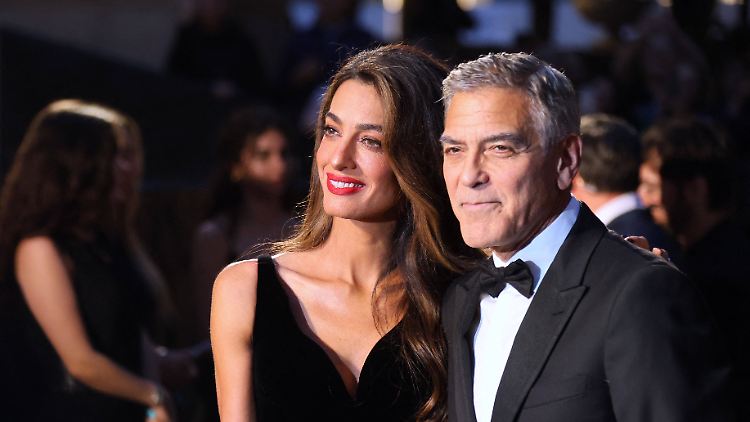 Verliebt in Europa: Amal und George Clooney.