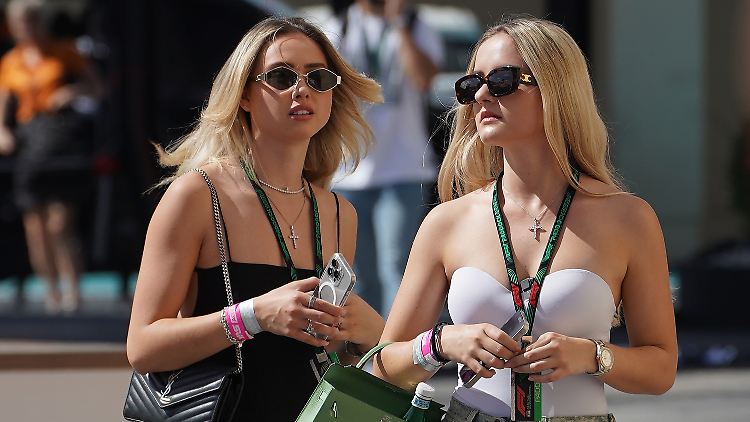 Haben es nicht leicht mit den Männern: Davina (l.) und Shania Geiss.