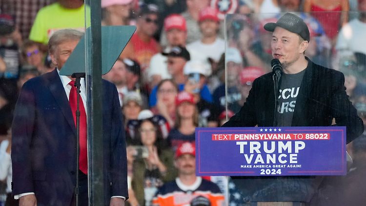 Musk lässt sich den Wahlkampf für Trump etwas kosten. Das könnte ihm mehr politische Einflussnahme einbringen.