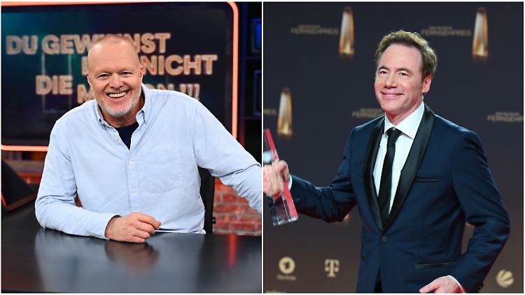 Stefan Raab und Michael "Bully" Herbig bilden ein dynamisches neues Show-Duo.
