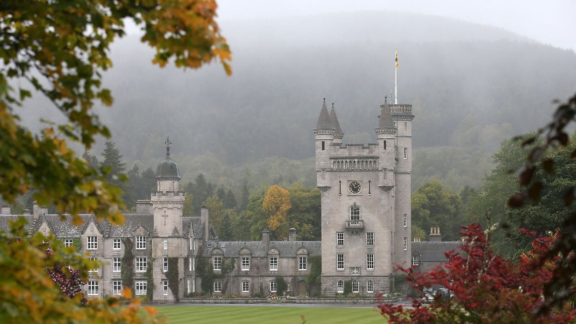 Blick auf Schloss Balmoral.