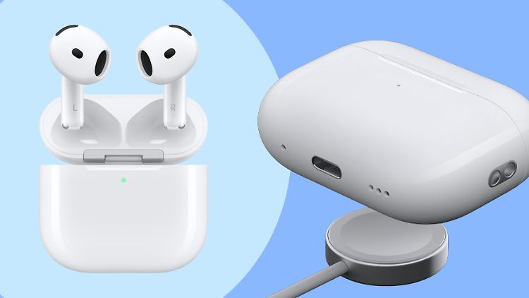 Apple AirPods 4 oder AirPods Pro 2? Für viele sind die AirPods 4 die klügere Wahl.