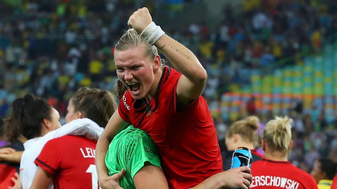 In Rio gab es die erste und bislang einzige Goldmedaille für das DFB-Team.