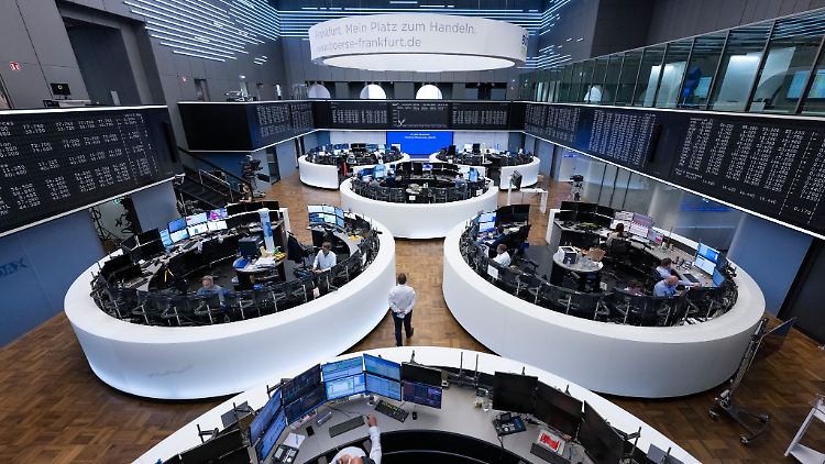 Es läuft an der Deutschen Börse.