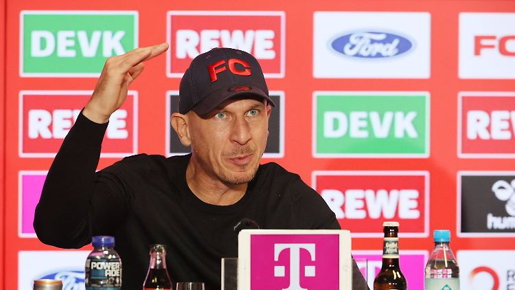 Gerhard Struber steht beim 1. FC Köln nicht zur Debatte.